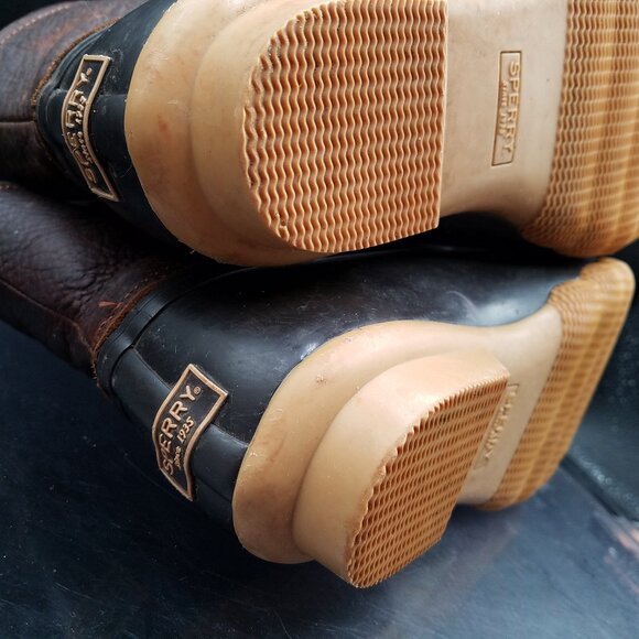 Sperry Women’s Saltwater Duck Boots – Brown – Size 8.5 – Excellent Pre-Owned - Picture 4 of 8